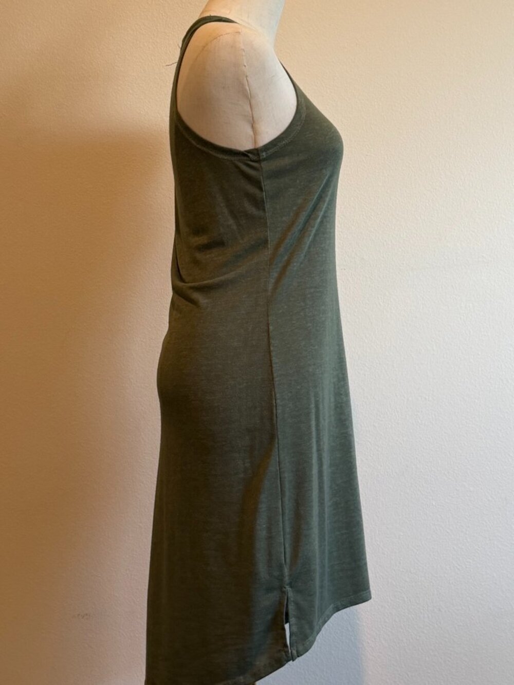 Derek Heart Lightweight Jersey Knit High-Low Midi Dress - Medium - Picture 3 of 7